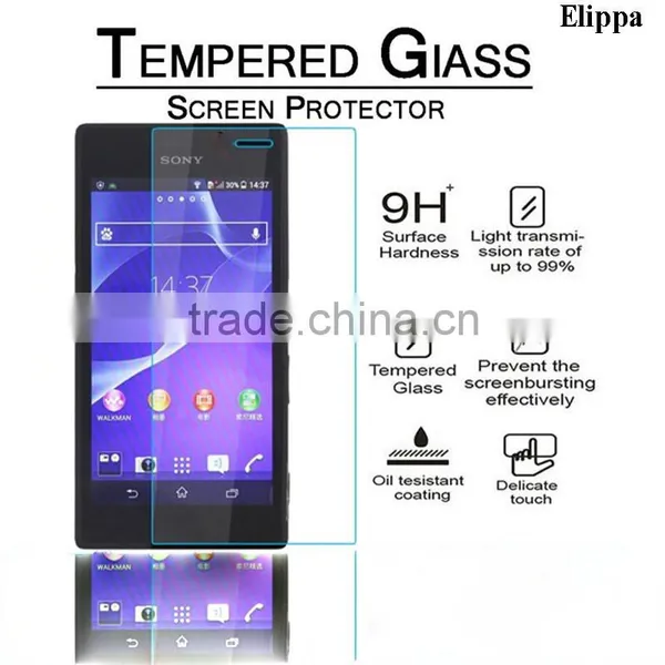 2.5D Toughened Glass Membrane Explosion Proof Tempered Glass Screen Protector For Sony M2 photo-2