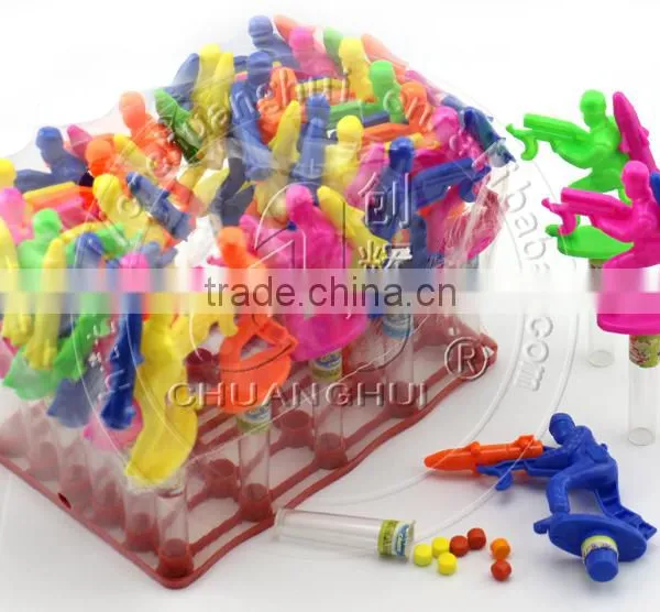 Plastic Rocket Toy Soldier / Gun Toy Candy photo-2