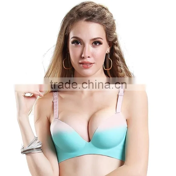 Air Brush Color Push up One Piece Bra photo-2