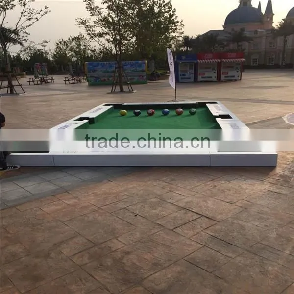 Modern and Luxury White Snookball Table Snooker Pool Table Billiard and Soccer Football photo-5