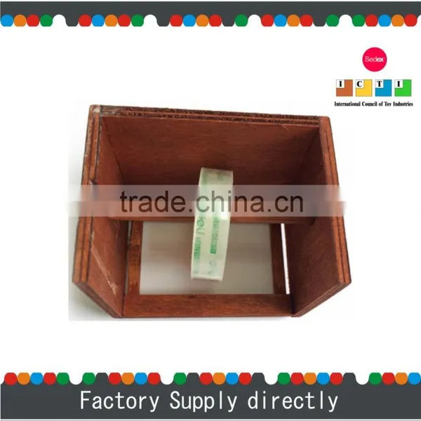 New Cheap Custom Wooden Tape Holder