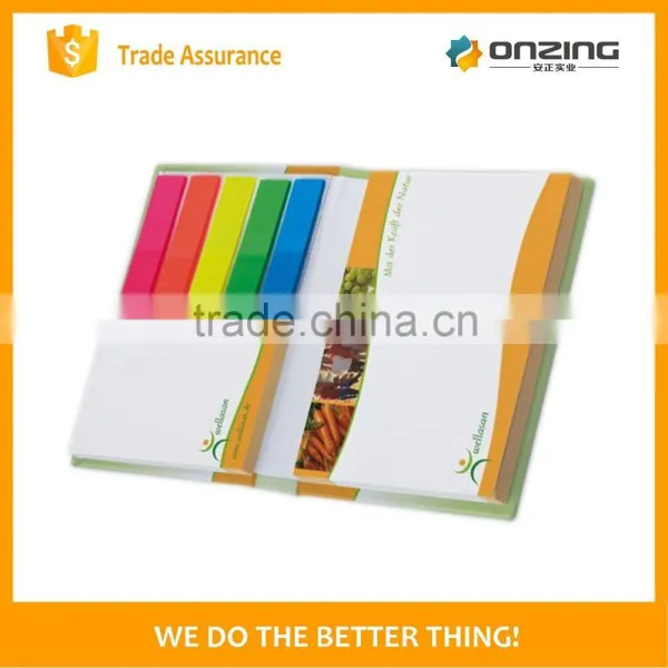 Hard Cover Memo Pad With Sticky Note Pad photo-4