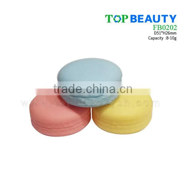 FB0202-3 2016 New Plastic Marcarons Empty Cute Lip Balm Container photo-2