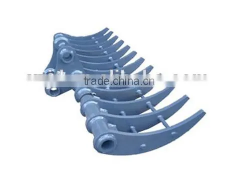 hot sales excavator root rake bucket