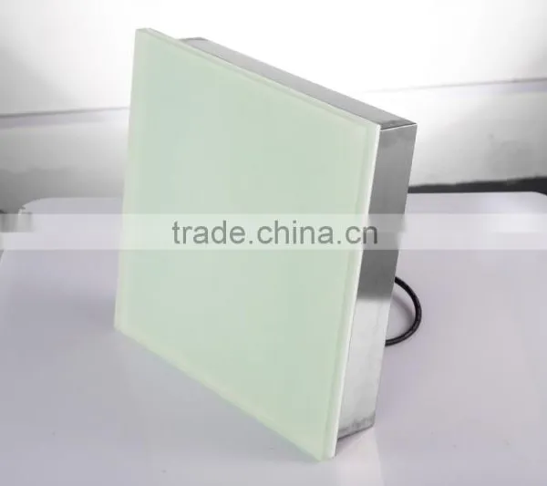 Outdoor Landscape Lamp Flat Glass Brick 304Stainless Stell Ip67 RGB Color Changing Led Brick Lights photo-2