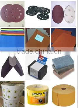 Top Quality Aluminium Oxide Abrasive Sandpaper Sanding Rolls photo-6