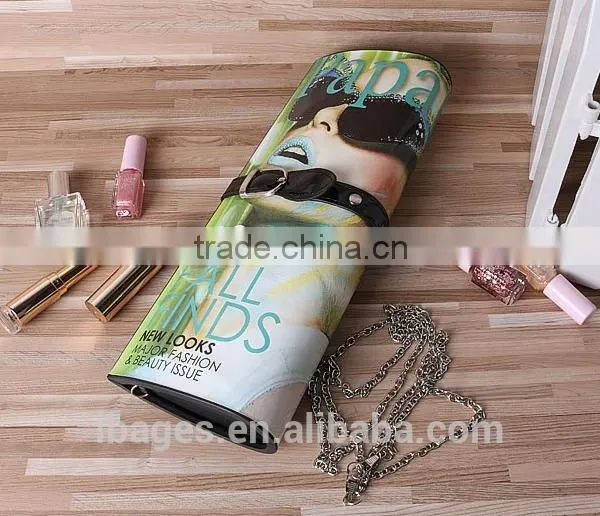 Magazine Printing Purse , Ladies Purse( W378) photo-6