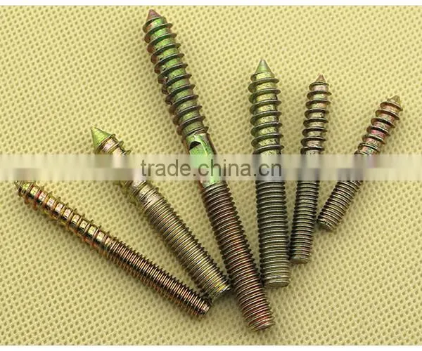 M6 Furniture Hardware Screw Nut Bolt, Self-tapping Screws,double Ended Screw photo-4