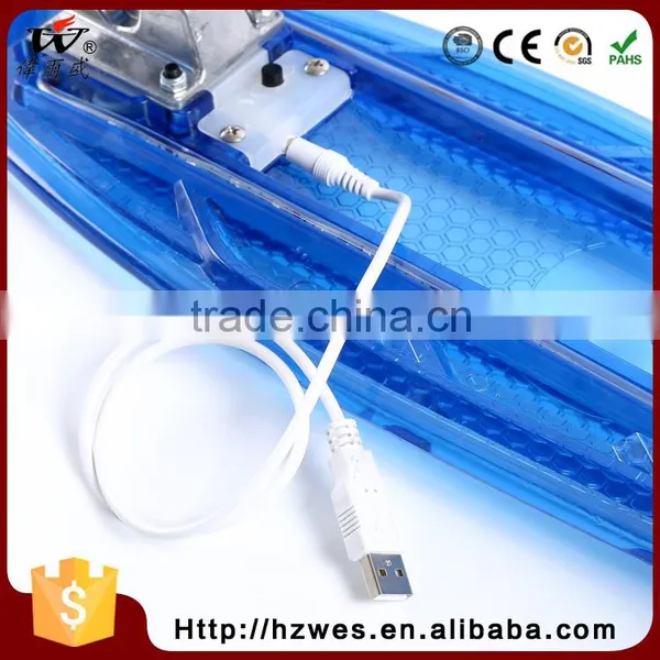70kgs Top ABC Deck Material OEM Fish Shape Skateboard With LED photo-5