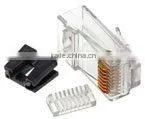 RJ45 Unshielded Multi Piece 8P8C Connector Modular Plug photo-2