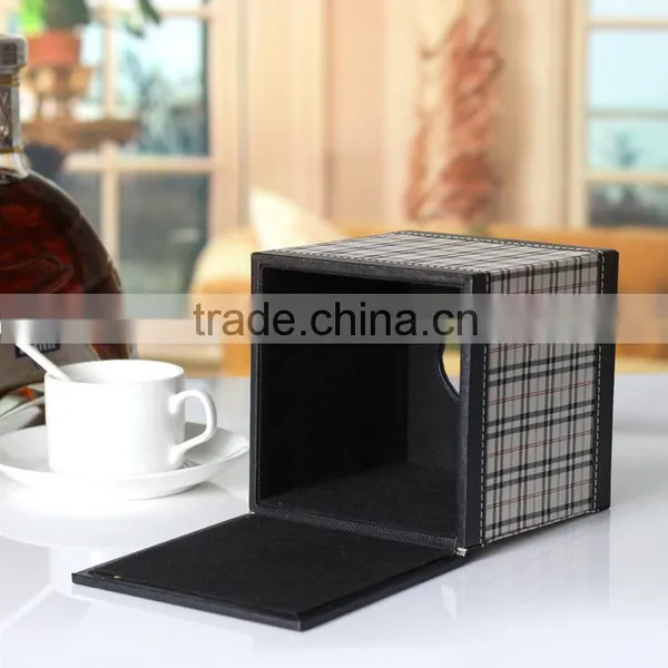 Wholesale Luxury Tissue Boxes, Decorative Pattern Leather Family Tissue Box photo-3