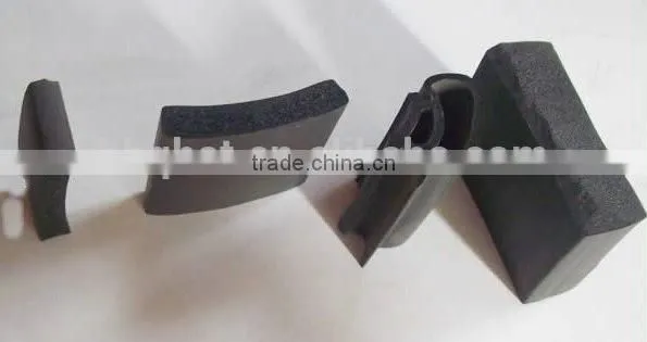 Customized Waterstop Leakproof Flat Sponge Epdm Rubber/rubber Edge Trim Strips/epdm Profile photo-5
