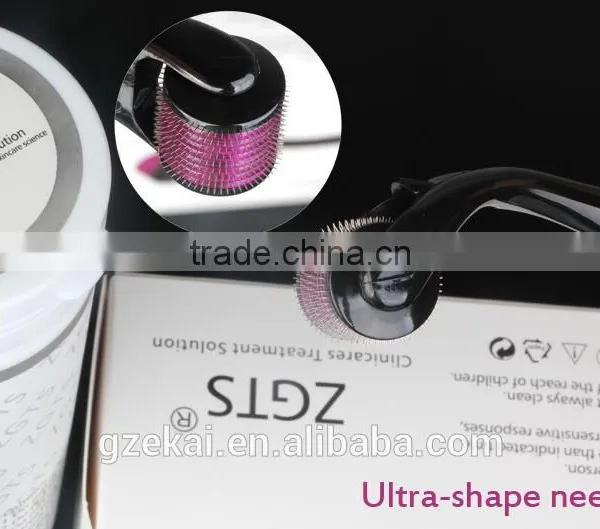ZGTS Titanium 540 Microneedle Therapy Derma Meso Roller Acne Hair Loss Treatment photo-6