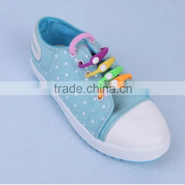 For Men Women All Sneakers Lazy Silicone Elastic Plastics Tie Shoes Fluorescent Shoelace Hot photo-3