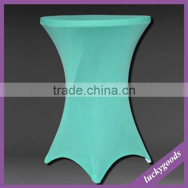LZB016 Fashionable Solid Color Blue Cocktail Table Cover for Sale photo-6