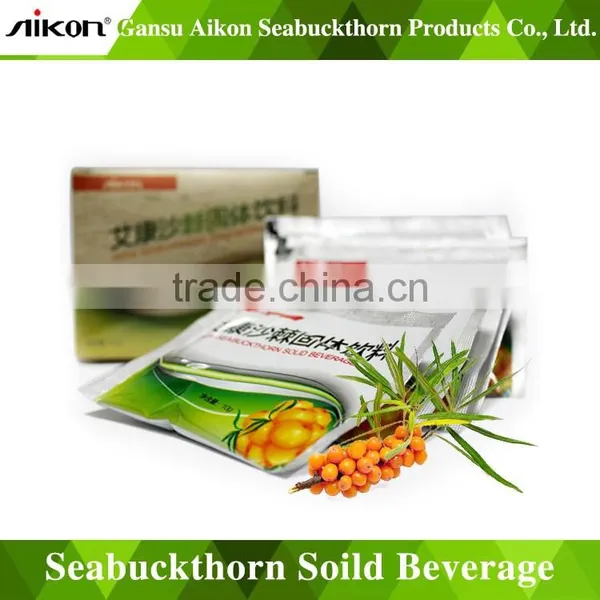 Instant Drink Powder for Beverage : Seabuckthorn Solid Beverage