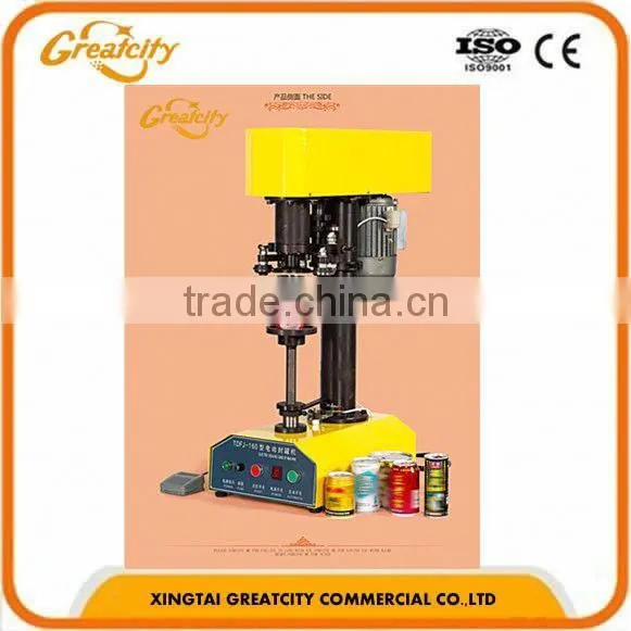 New Condition and Electric Driven Type Can Lid Sealing Machine photo-3