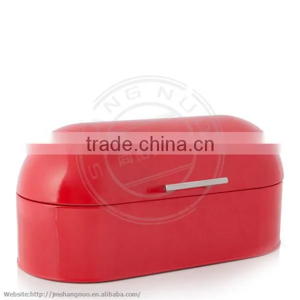 Delicate Powder Coated Bread Bin,bread Box,storage Container photo-3
