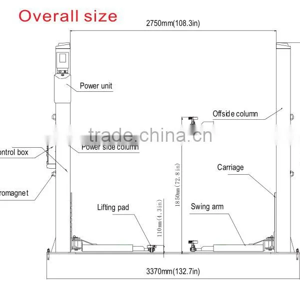 3.5T Portable Car Lift photo-3