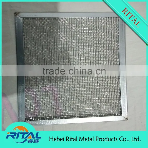 Cardboard/ Aluminum Frame Pre Pleated Panel Air Filter With Wire Mesh photo-5
