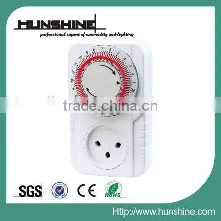 Good Design 24hours Low Price Timer Socket