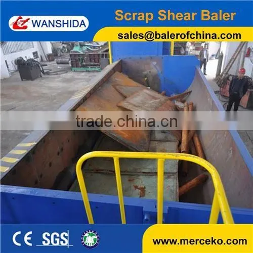 CE Certificated Aluminum Shearing Baler photo-3