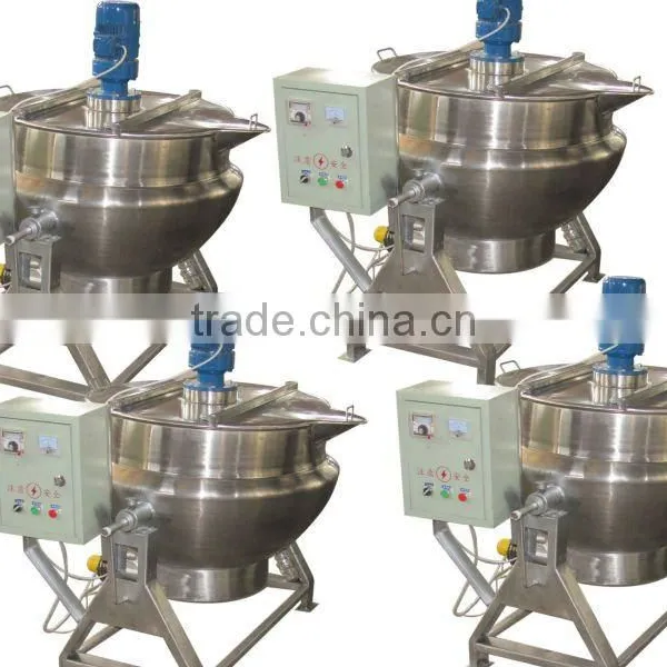 Tilting Jacketed Kettle 200L Electric Heating Kettle photo-2