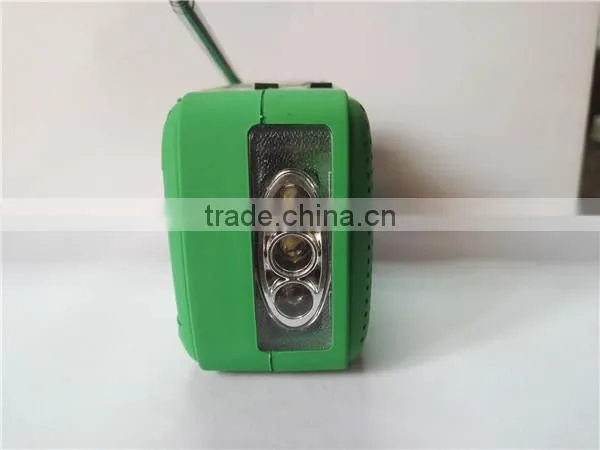 Emergency Solar Power RADIO AM/FM/SW1-2 Bands Radio Crank Power Radio With LED photo-4