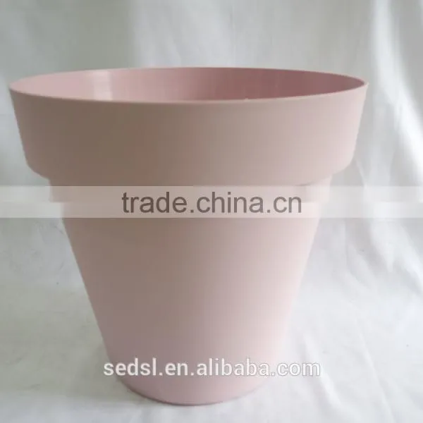 OEM Lighted Ornamental Colorful Cheap Plastic Flower Pots Wholesale photo-3