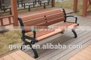 Composite Park Bench,garden Bench,WPC Bench photo-2