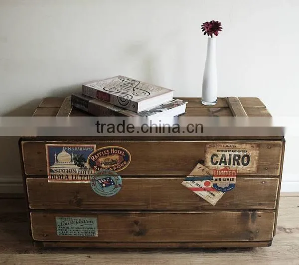 Retro Steamer Travel Storage Trunk photo-2