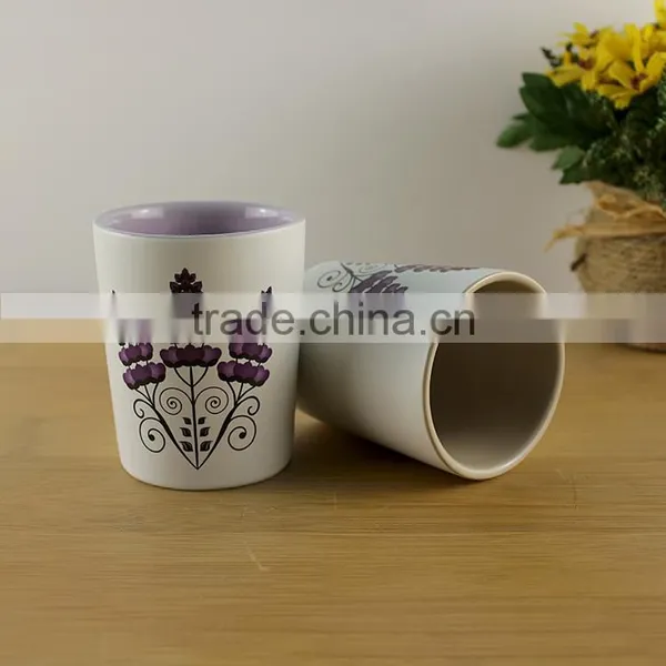 Cheap Votive Customized Print Wedding Decorative Porcelain Candle Jars Ceramic Pillar Tea Light Outdoor Candle Holders photo-4