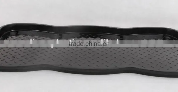 Plastic Rectangular Shoe Tray With Foot Design photo-5