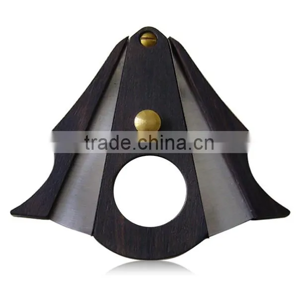 Black Walnut Wood Cigar Cutter photo-4