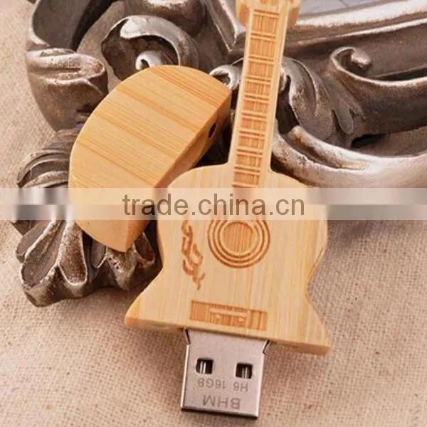 2017 Fashion Design Guitar Model USB Flash Drive Drive Memory Stick U Disk photo-3