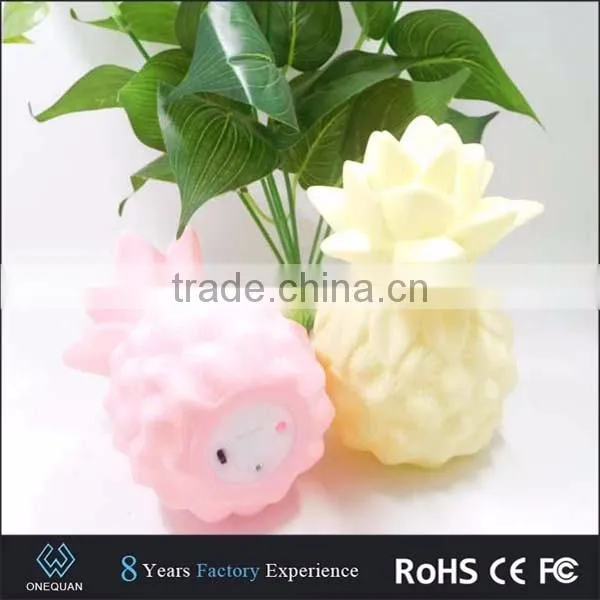 PVC Toy Night Light for Kids Room Pineapple Led Lamp photo-5