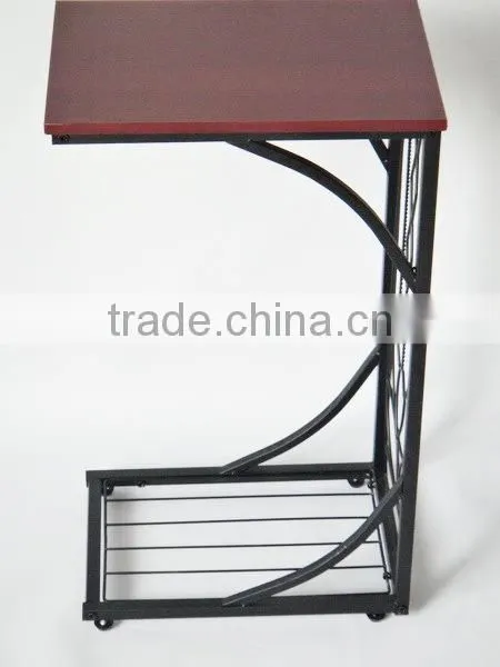 RH-4624 Metal Frame Gramercy Accent End Table Sofa Side Table photo-5