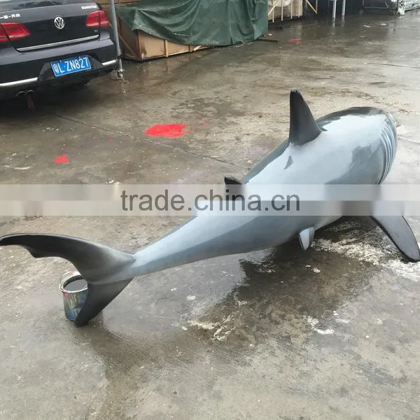 Fiberglass Shark Statue Figurine photo-6
