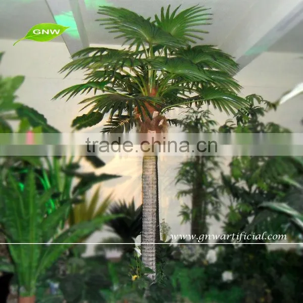 GNW APM037 Artificial Coconut Palm Tree Outdoor Decorative Palm Trees