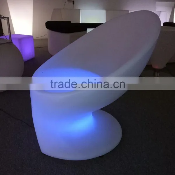 Shenzhen Fancy LED Flash Furniture Couch Living Room Sofa photo-5