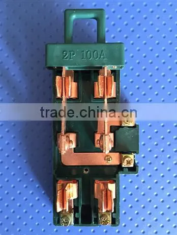 2P 30A/60A/100A 2 Poles Double Throw Bakelite Knife Switch photo-4