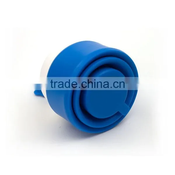 2017 Ecofriendly Folding Drinking Bottles/silicone Folding Water Cups Wholesaler photo-3