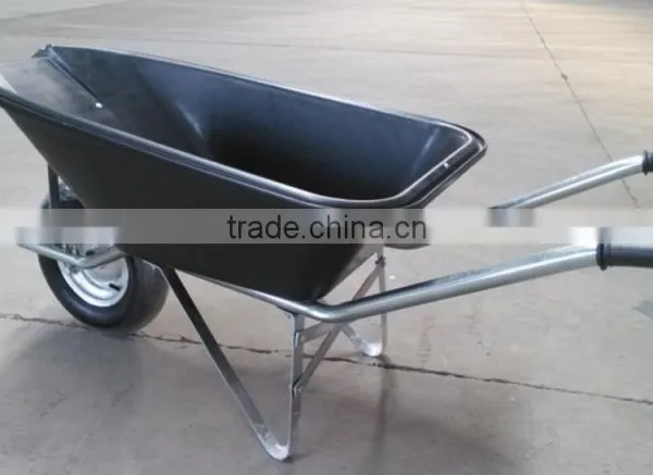 High Quality Plastic PP Tray Wheel Barrow Manufacture WB5600 photo-2