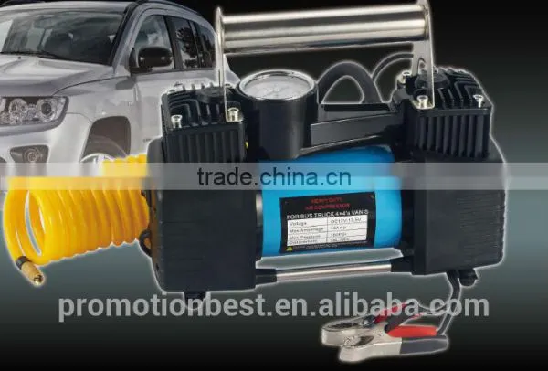 Double Power Car Air Compressor / DC 12V Car Air Compressor Heavy Duty Air Compressor photo-3