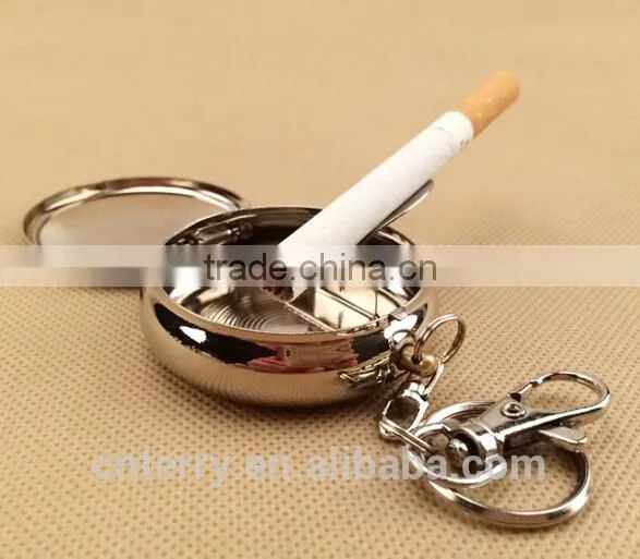 2016 New Design Personal Portable Hanging Stainless Steel Ashtray photo-4