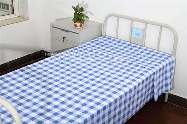 Heated Hospital Cotton Beddings Set Duvet Cover Sets With Logo photo-2