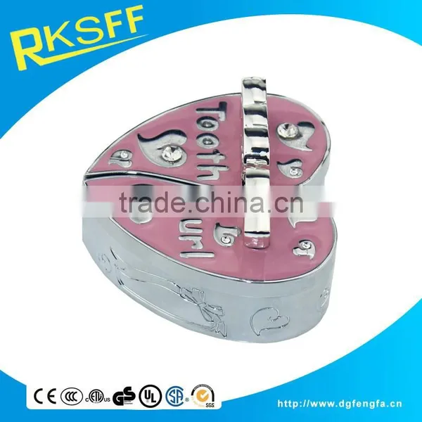 Die Casting Zinc Alloy Exquisite Baby Gift Baby Tooth and Curl Box Set photo-6