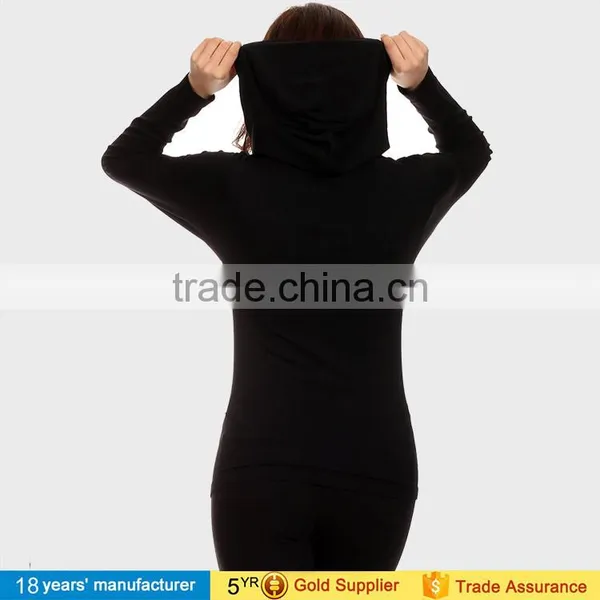 Women Autumn Sweater Thicken Embossed Print Pullovers Zipper Hoodie Moleton Coat photo-6