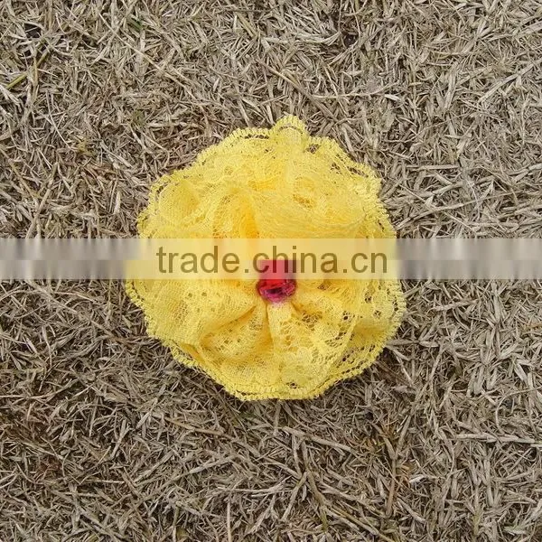 White Custom Handmade Artificial Flower Corsage/decorative Flower for Dresses photo-2