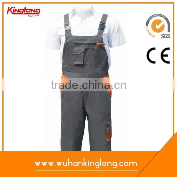 Hot Sale 100%Cotton Painter Cottton Cargo Work Bib Pants photo-6